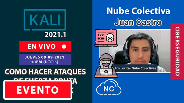 {{ NC Live: Como Hacer Ataques de Fuerza Bruta con Kali Linux (En Vivo) }}