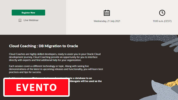 Cloud Coaching: DB Migration to Oracle (Oracle)