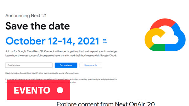 {{ Google Cloud Next ’21 (2021) }}