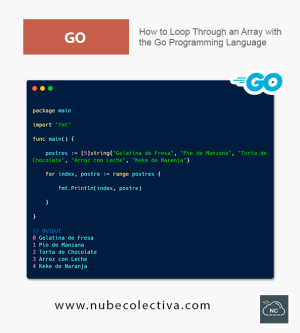 How to Loop Through an Array with the Go Programming Language !