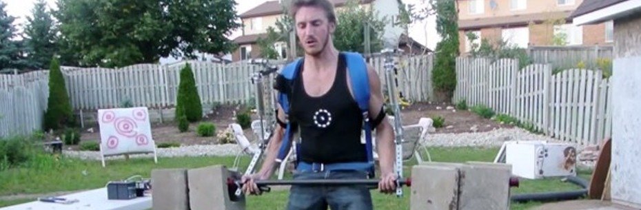 Exoesqueleto que es es capaz de soportar mas de 1000 Kg. Exoesqueleto que es es capaz de soportar mas de 1000 Kg.