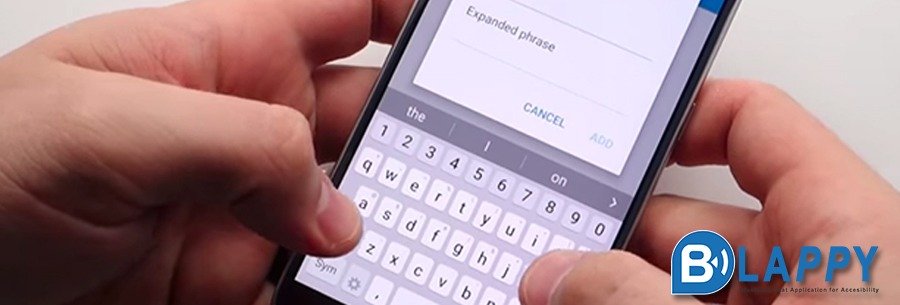 Chat por Bluetooth para personas con condiciones sensoriales