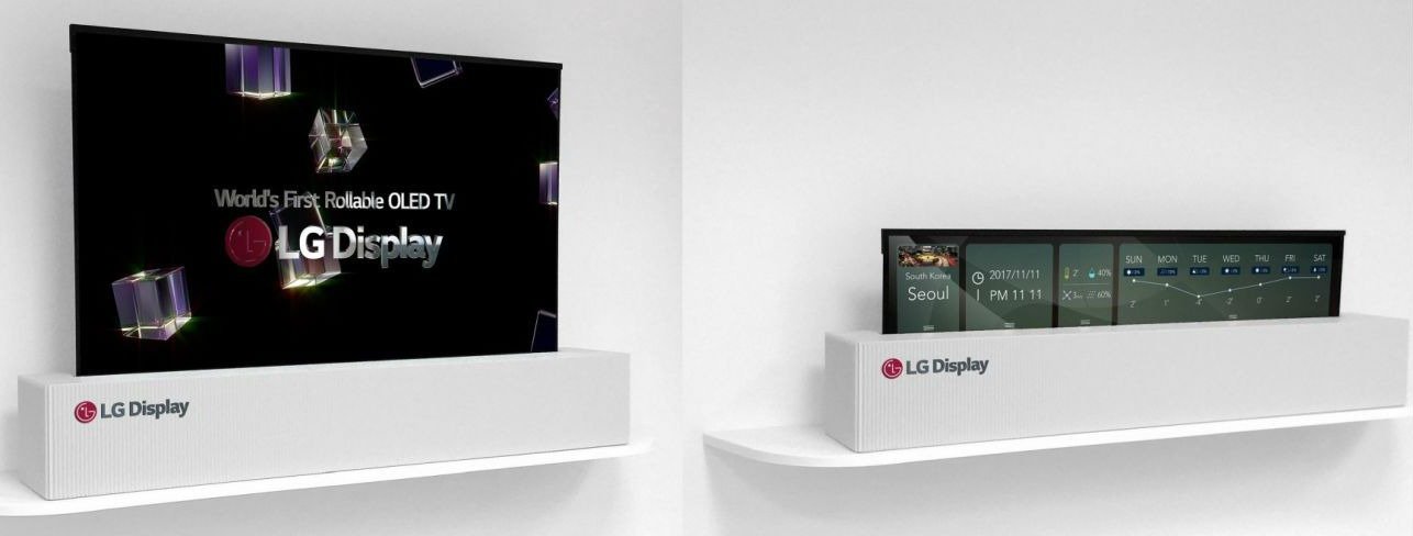 Conozca la pantalla 4k que se puede enrollar Conozca la pantalla 4k que se puede enrollar