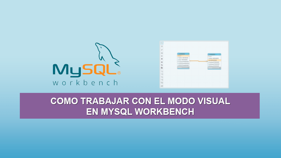 Como trabajar con el modo Visual en MySQL Workbench Como trabajar con el modo Visual en MySQL Workbench