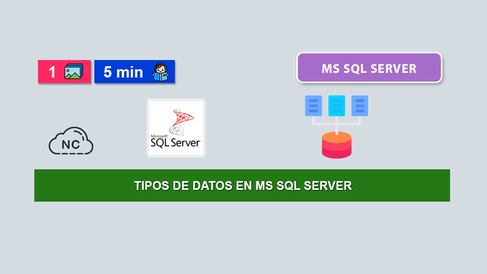 Tipos de Datos en MS SQL Server Tipos de Datos en MS SQL Server