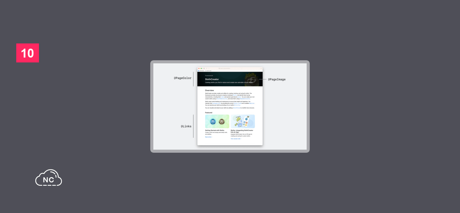 Con la herramienta Swift-DocC podrás agregarle documentación a tu código Herramienta Swift-DocC