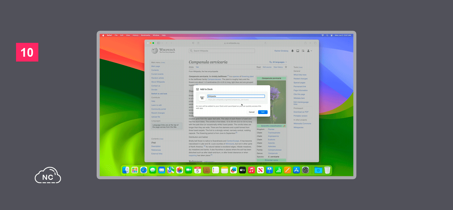 Puedes agregar un archivo de Manifiesto a tu sitio web para comunicar los comportamientos del mismo como una Web app Agregando un sitio web al Dock de Mac