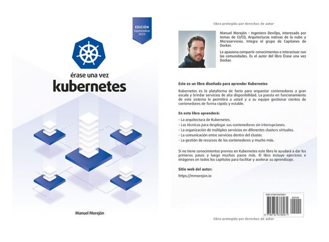 Libro Érase una vez Kubernetes: Plataforma para gestionar Contenedores