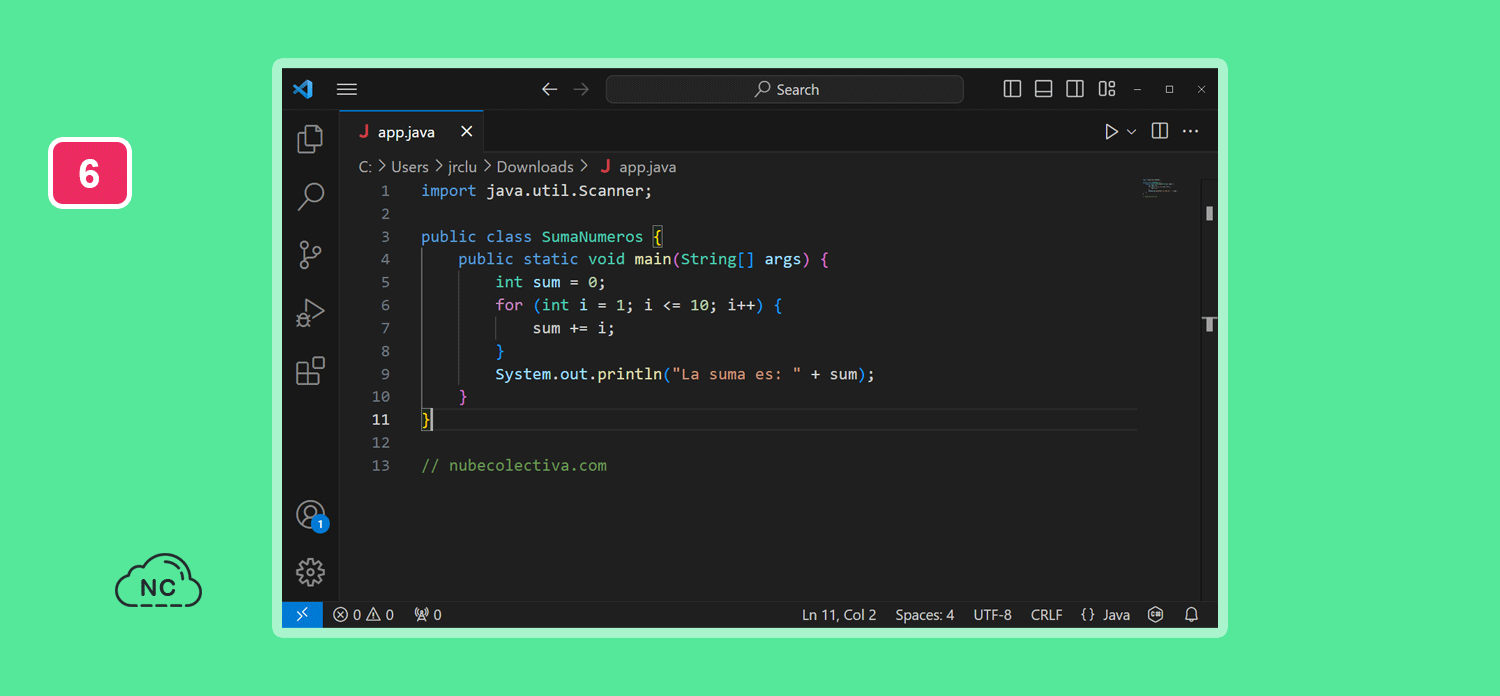Muchos juegos populares en el pasado han sido creados con Java Código del lenguaje de programación Java para crear videojuegos