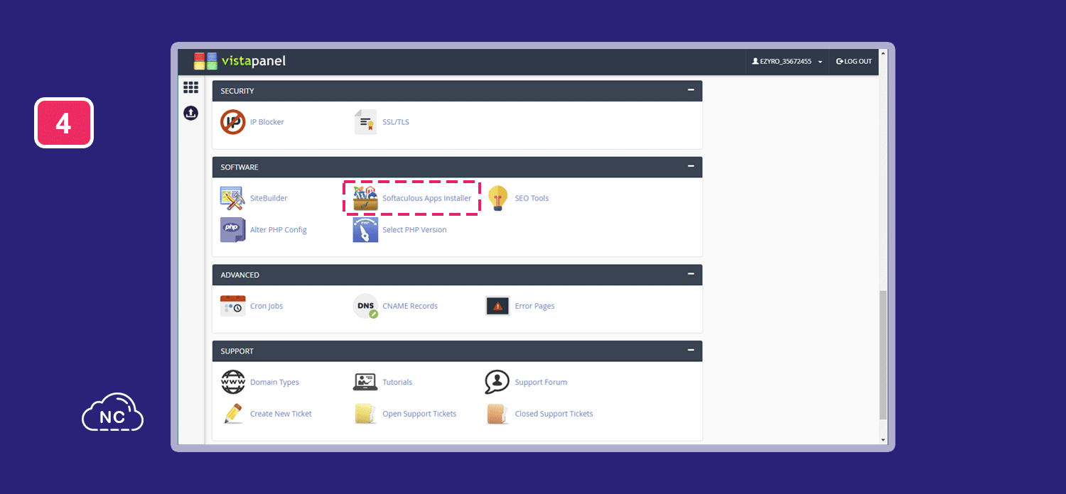 Este hosting te permite crear un proyecto con WordPress o con puro PHP y MySQL El hosting de ProFreeHost tiene la herramienta Softaculous Apps Installer que permite crear un proyecto de WordPress