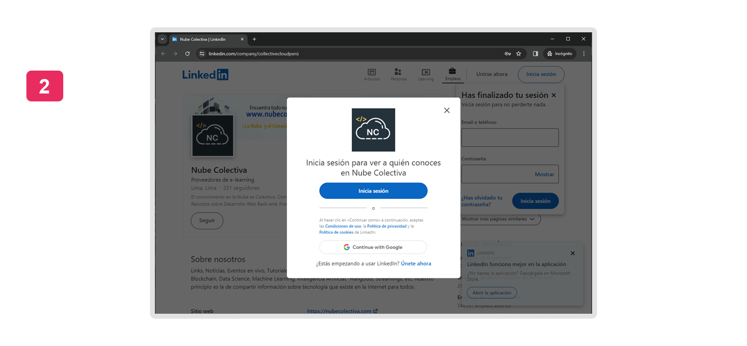 Probablemente LinkedIn sea la mejor red social para profesionales en la actualidad Red social LinkedIn usando un servidor Apache