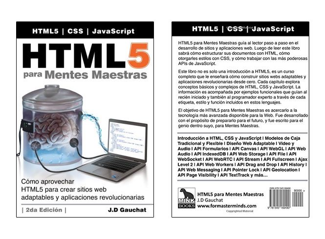 Libro HTML5 para Mentes Maestras