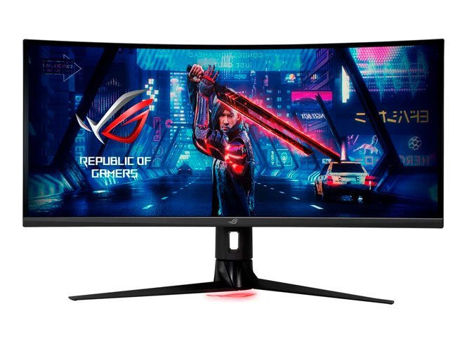 Esta ajustado a la certificación DisplayHDR 400 para brindar colores profesionales Monitor para programadores ASUS ROG Strix XG349C