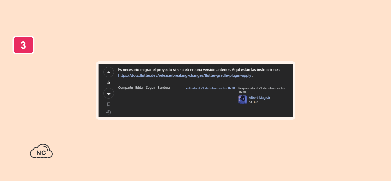 La popularidad de Flutter crece cada caño y por ello aún recibe actualizaciones Respuesta del usuario Albert Magistr a la consulta del usuario Munsinf Ali en Stack Overflow