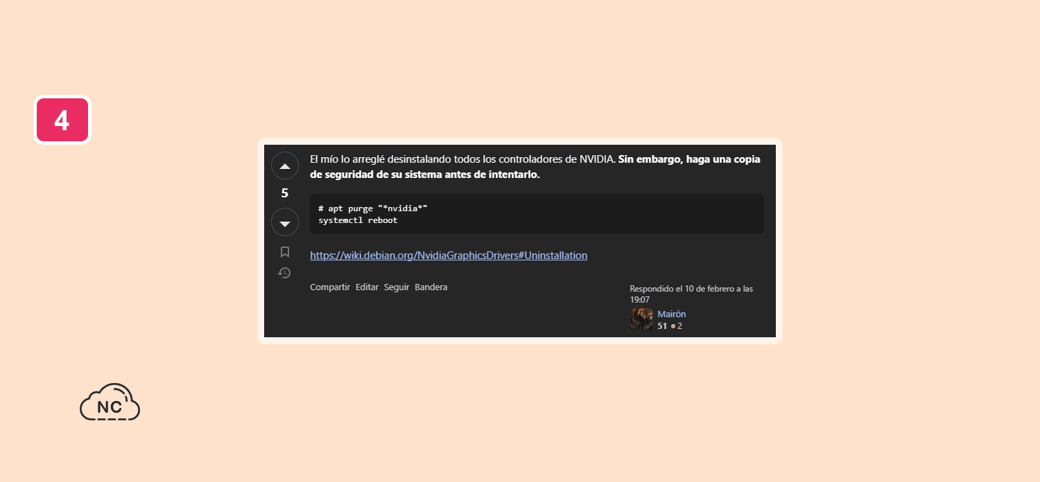 Es importante comprar dispositivos de hardware que sean muy compatibles con los sistemas operativos Linux para evitarse contratiempos Respuesta del usuario Mairon a la consulta del usuario starleks en Stack Overflow