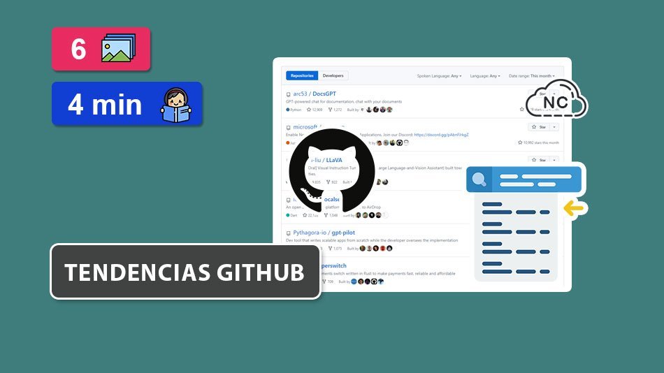 5 Repositorios que Fueron Tendencia en GitHub – Mes Abril 2024 5 Repositorios que Fueron Tendencia en GitHub – Mes Abril 2024
