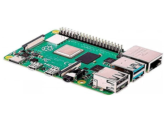 Admite salida de pantalla dual y su GPU integrada soporta 4K Raspberry Pi 4 Ordenador Modelo B 8GB