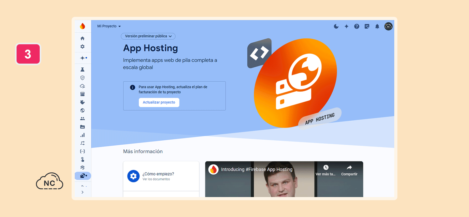 Firebase App Hosting fue anunciado en el Google I/O 2024 Plataforma Firebase App Hosting