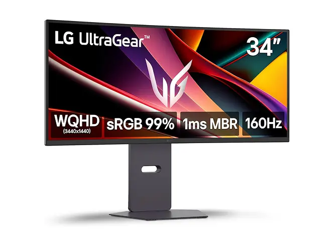 Viene con entradas de video HDMI 2.1 y DisplayPort