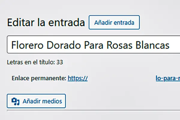 Contador de Letras en Título de WordPress