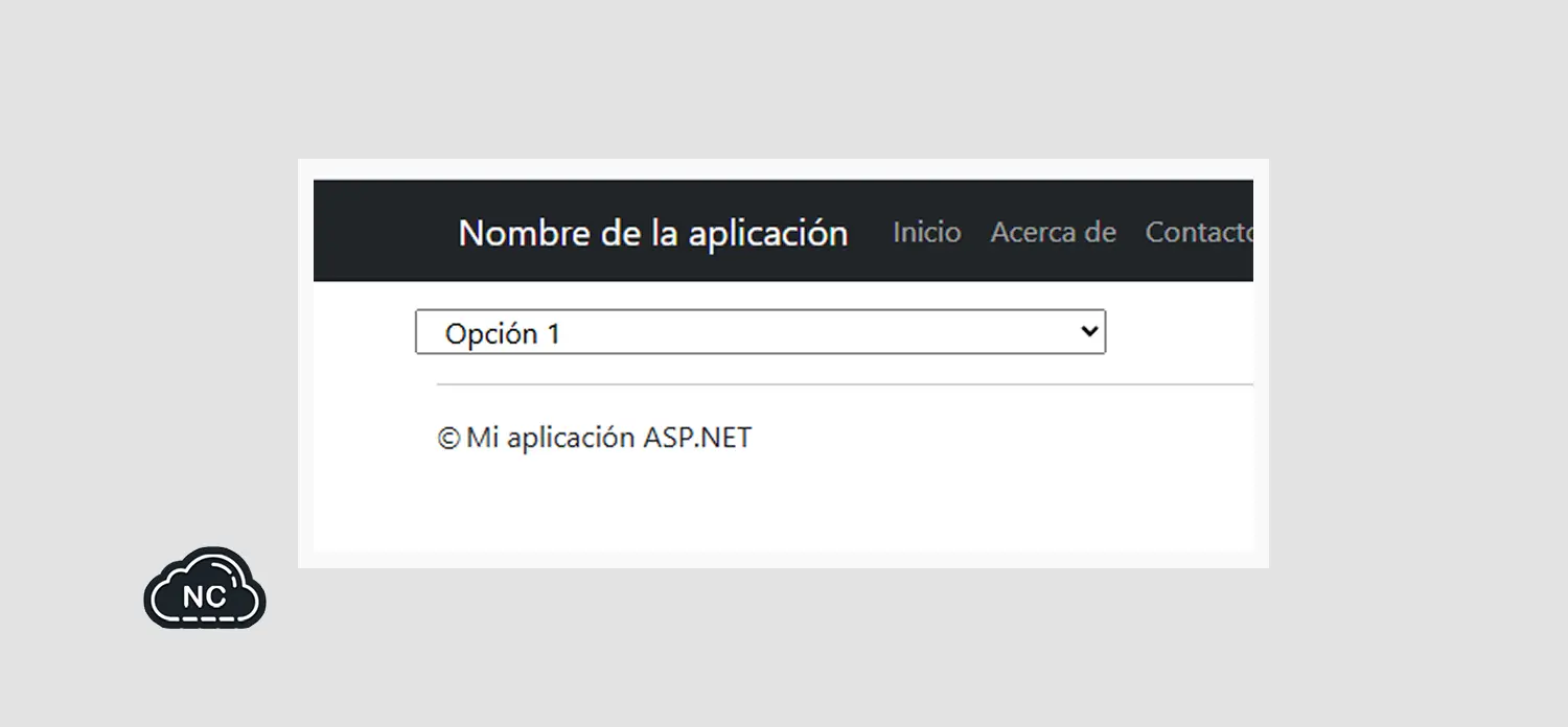 Puedes personalizarlo como desees Dropdown en ASP.NET Web Forms