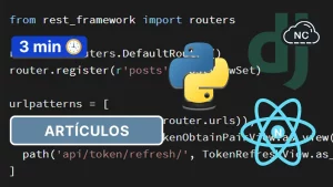 Full‑Stack Python, Django y React Native