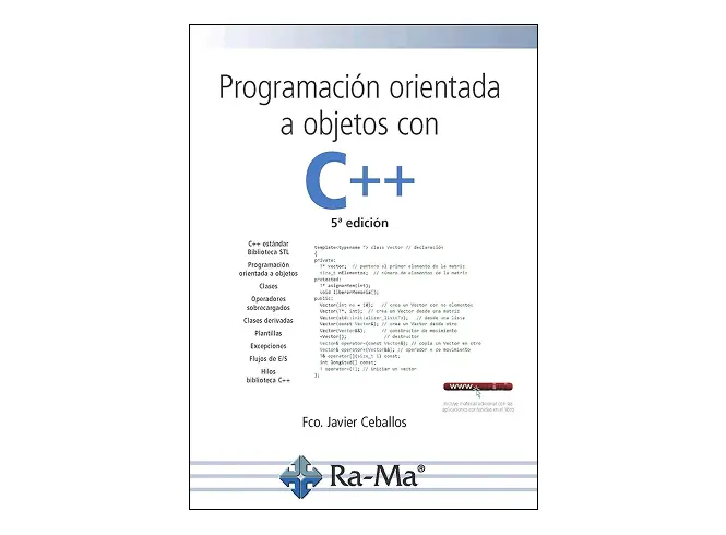 Programación orientada a objetos con C++