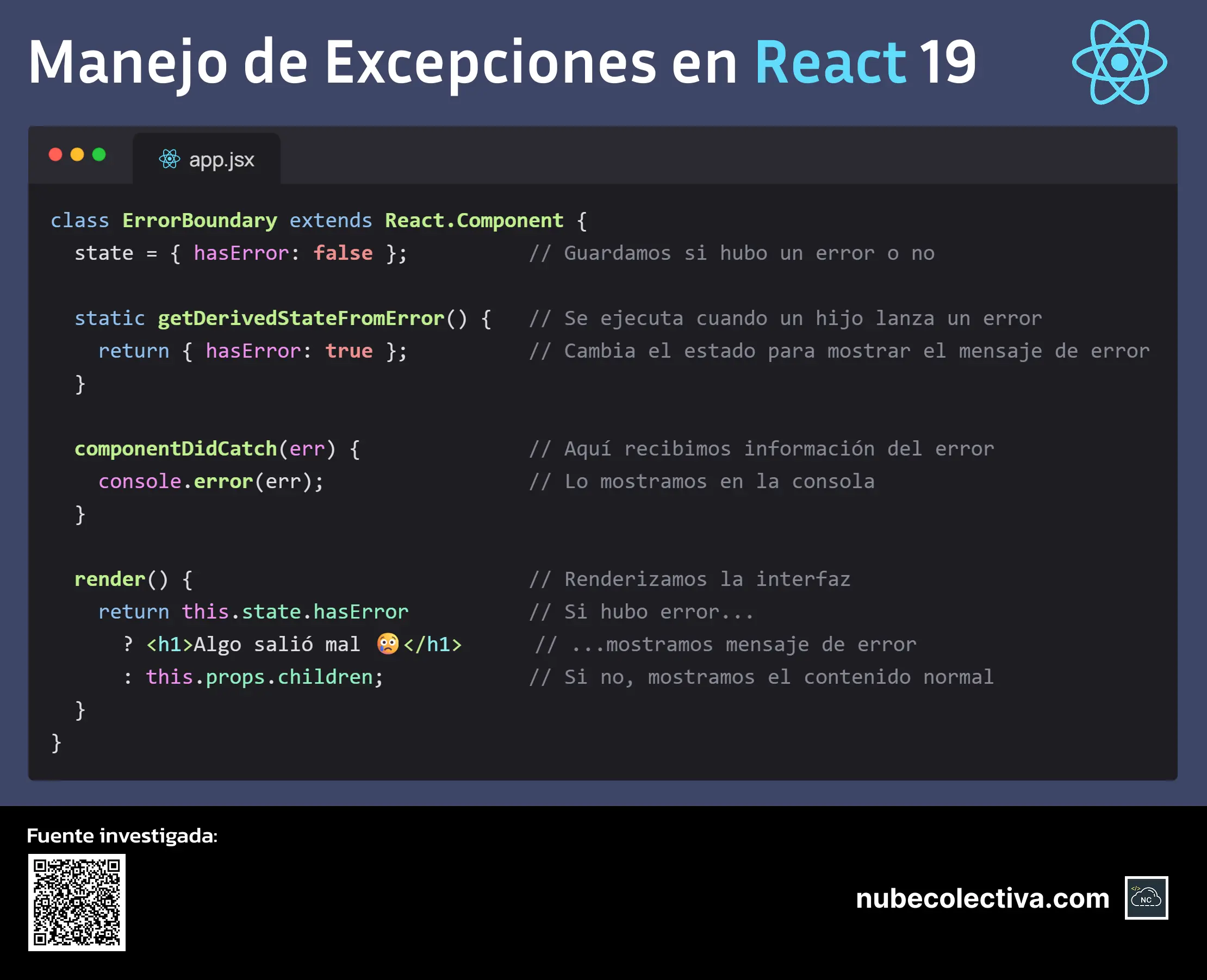 Manejo de Excepciones en React 19