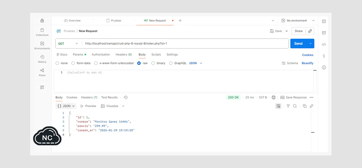 También puedes agregar un campo de tipo fecha llamado actualizado_en para la actualización Poducto leído correctamente con PHP 8 y MySQL 8
